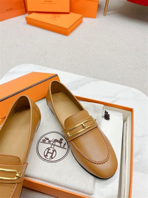 Replica Hermes Women's Loafers Collection 